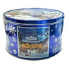 Kelsen Danish Butter Cookies in Decorative Holiday Tin, 80 Ounce (300 Cookies)