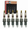 6 Pc Champion Iridium Spark Plugs Compatible with Jeep TJ 4.0L L6 1997-2006
