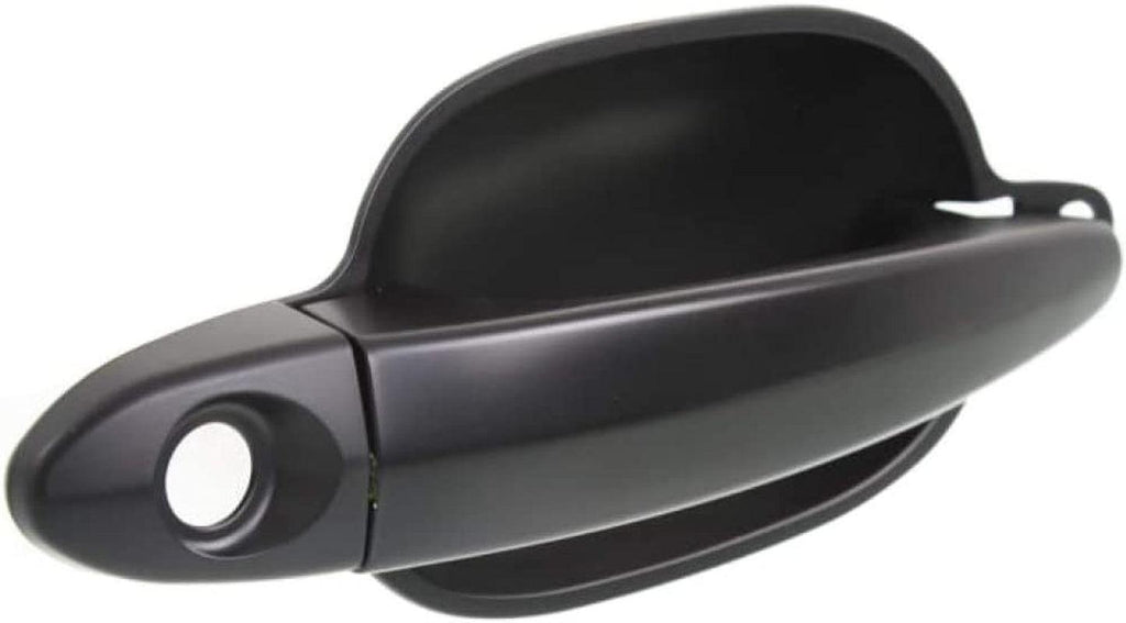for BMW 545I Exterior Door Handle Front Driver Side Primed Black 2004-2005 | W/Key Hole| Trim: Base