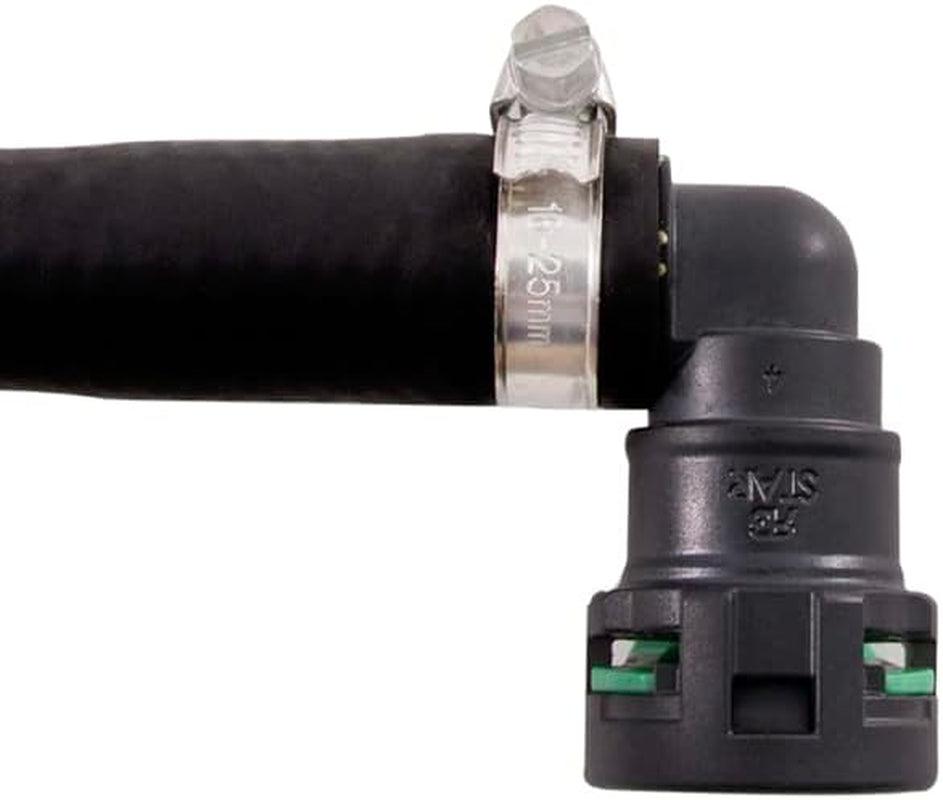 Baffled Oil Catch Can Kit, PCV Side Compatible with Ford Mustang GT 2011-2014