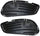 Partomotive For 15-16 C-Class Front Bumper Grille Insert Face Bar Filler Left & Right SET PAIR