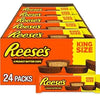 REESE'S Milk Chocolate King Size Peanut Butter Cups, Candy Packs, 2.8 oz (24 Count)