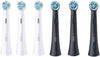 Oral-B iO Ultimate Clean Replacement Brush Heads, 6-Count White, Black 6 Count (Pack of 1)