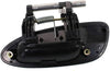 For Nissan Altima Exterior Door Handle Front, Passenger Side Smooth Black (2002-2006) | Trim: All Submodels