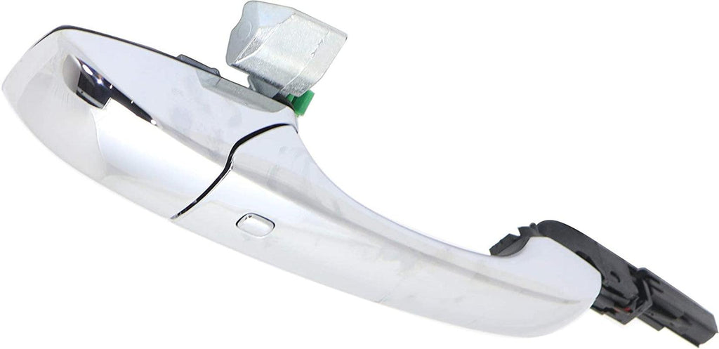 Exterior Door Handle Compatible with 2011-2021 Jeep Grand Cherokee, Fits 2011-2022 Dodge Durango Front, Passenger Side CH1311169