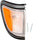 AUTOANDART Replacement Passengers Park Signal Side Marker Light Lamp with Black Trim Compatible with 1995-1997 Tacoma 4-Wheel Drive Pickup Truck 8161004030