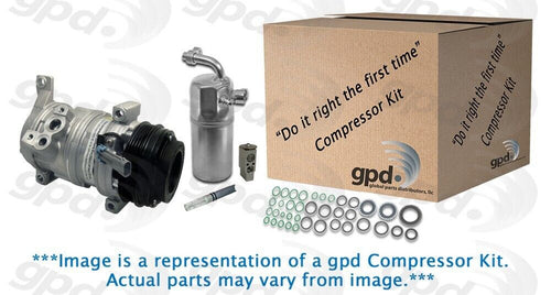 Global Parts A/C Compressor and Component Kit for 13-14 Kia Sorento 9642105