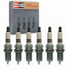 6 Pc Champion Double Platinum Spark Plugs Compatible with Saturn Vue 3.5L V6 2004-2007
