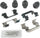 Gold 18K1714X Front Disc Brake Caliper Hardware Kit with Clips and Seals