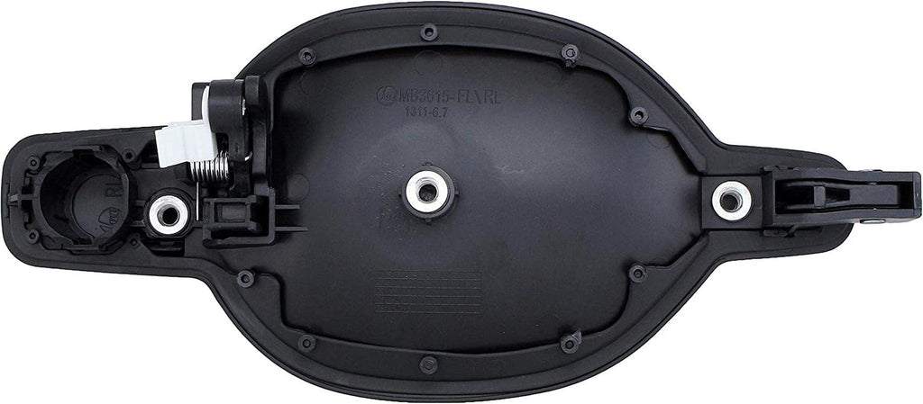Dorman 96934 Rear Driver Side Exterior Door Handle Compatible with Select Mitsubishi Models, Black