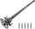 Right Rear Chromoly Double Driled Axle Kit for Jeep JL Rubicon Dana 44, 32 Spline, 33.9" Long