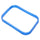 Crown Automotive - Silicone Blue Intake Manifold Seal - greatparts
