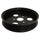 Crown Automotive - Steel Black Power Steering Pump Pulley - greatparts