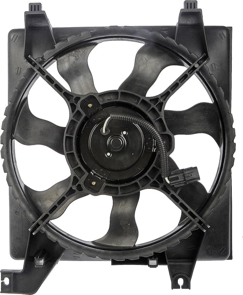Dorman 620-489 Engine Cooling Fan Assembly Compatible with Select Dodge / Hyundai Models Black