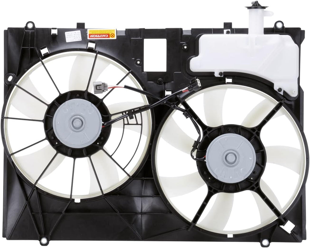 622190 Cooling Fan Assembly Compatible with 2007-2009 Lexus RX350, Black