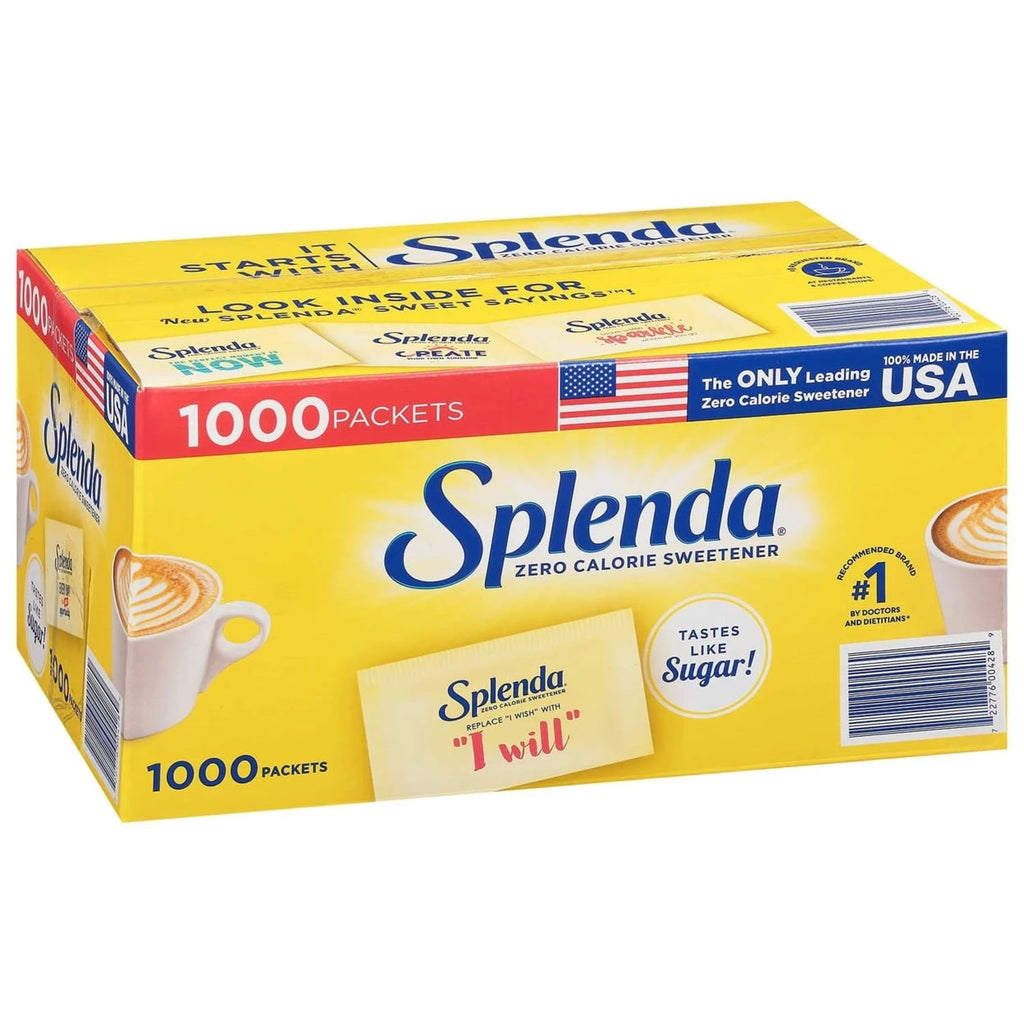 Splenda Zero Calorie Sweetener Packets (1,000 Count)