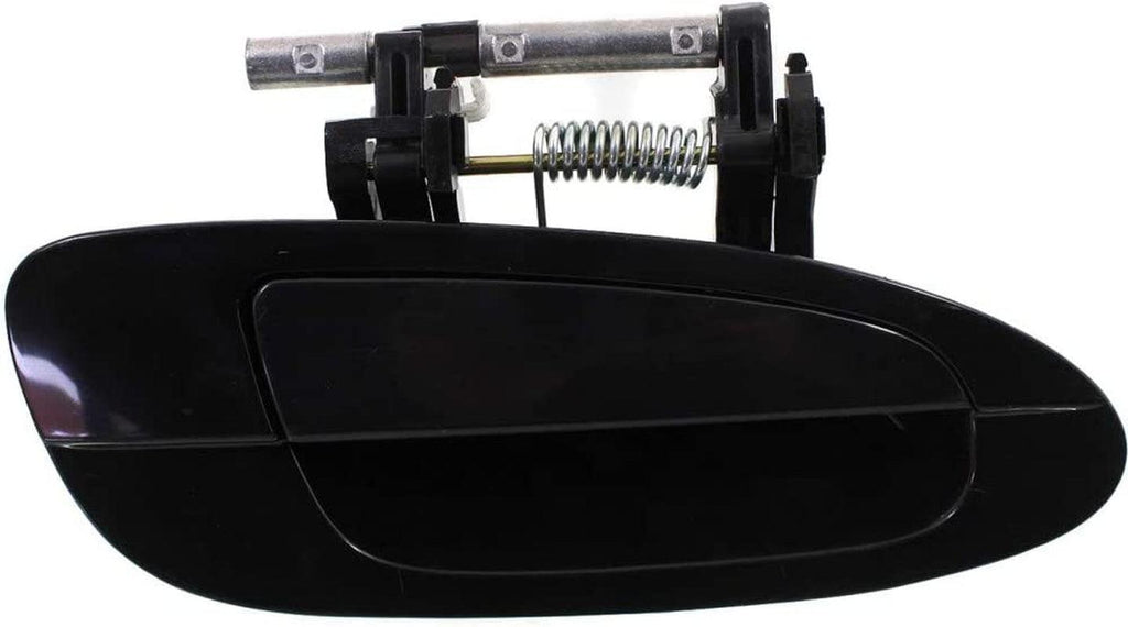 For Nissan Altima Exterior Door Handle Front, Passenger Side Smooth Black (2002-2006) | Trim: All Submodels