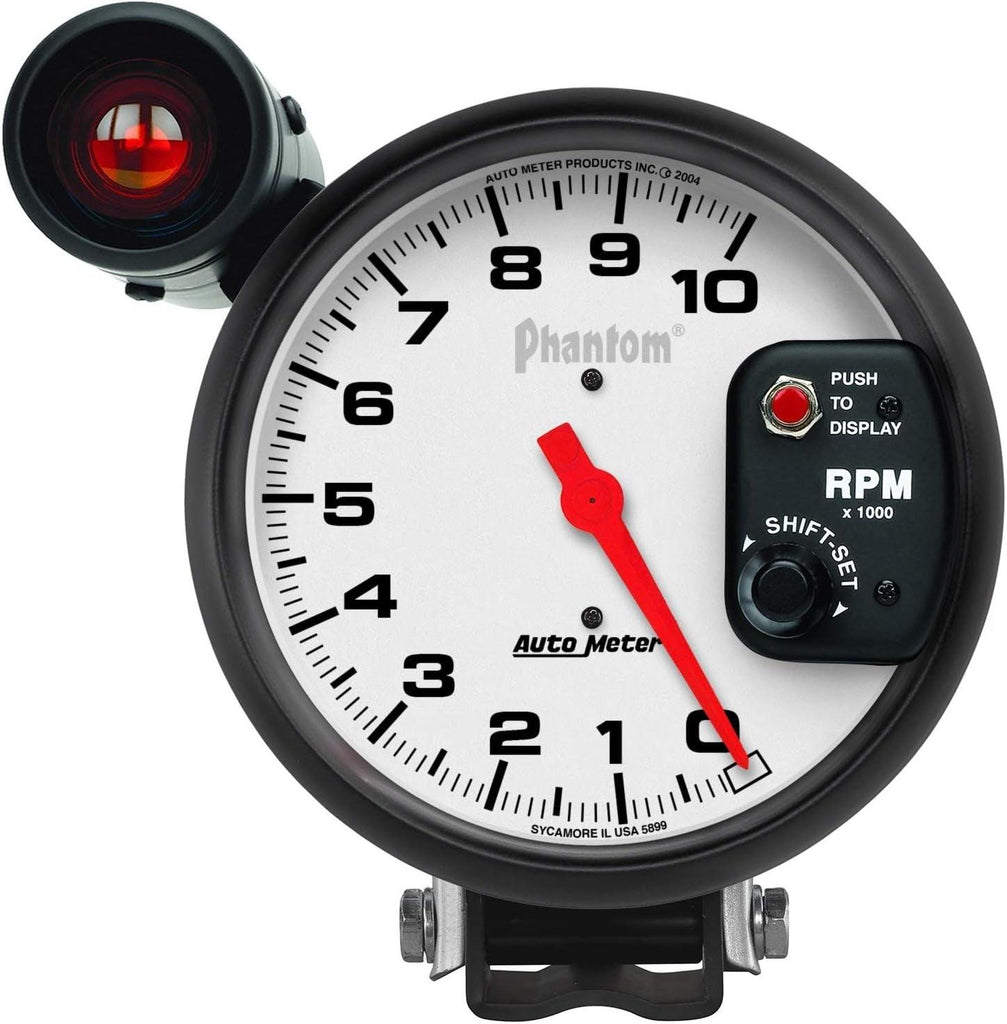 5899 Phantom Shift-Lite Tachometer,5.000 In.