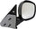 Dorman 955-256 Passenger Side Manual Door Mirror for Select Dodge Models