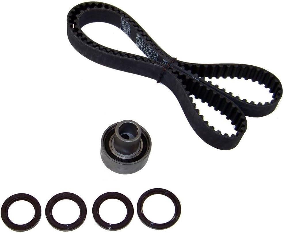 DNJ TBK634DWP Timing Belt Kit with Water Pump for 1994-1995 Nissan D21, Pickup 3.0L SOHC V6 12V 181Cid VG30E