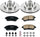 KOE4875 Autospecialty Front Replacement Brake Kit-Oe Brake Rotors & Ceramic Brake Pads