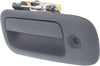 for GMC Savana 3500 Exterior Door Handle Front, Driver Side Textured Gray (1996-2002) | with Key Hole | Trim: Base/Sle | GM1310143 | 15167641