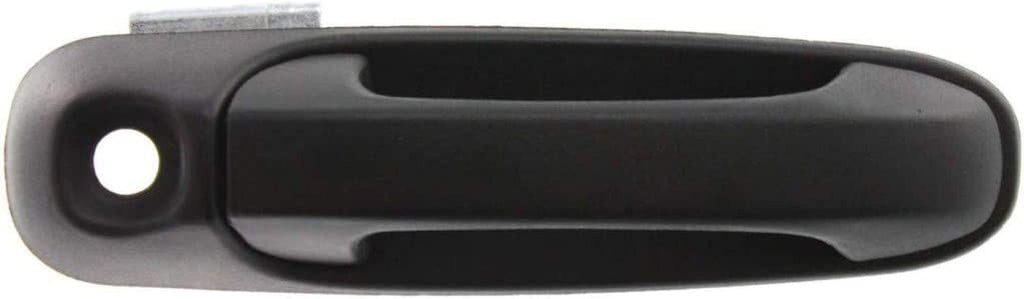 For Jeep Liberty Door Handle 2002 Exterior | Front Passenger Side | Textured Black | Keyhole | CH1311118 | 55360332AF