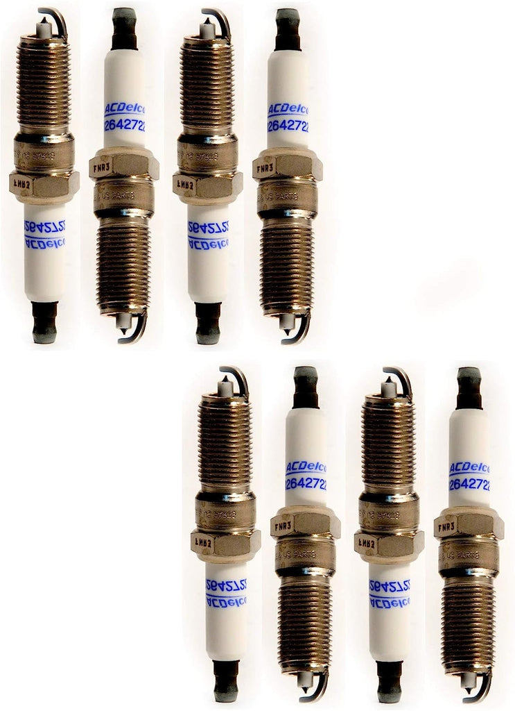Set of 8 Iridium Spark Plugs for Cadillac CTS Chevrolet Camaro Corvette