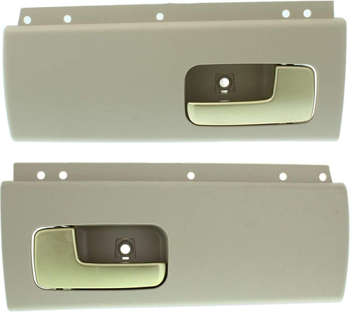 Rear, Driver and Passenger Side Interior Door Handle Set of 2 Compatible with 2003-2011 Lincoln Town Car