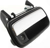 Aftermarket Front Exterior Door Handle Compatible with 1989-1995 Toyota Pickup and 1990-1995 Toyota 4Runner Chrome, Plastic, Textured Bezel, Set of 2, Driver and Passenger Side