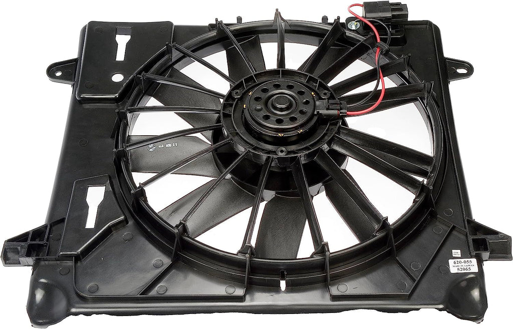 Dorman 620-055 Engine Cooling Fan Assembly Compatible with Select Jeep Models,Black