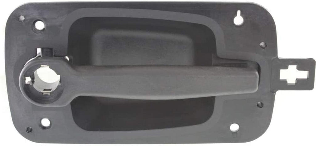 for International 4300 Exterior Door Handle Front, Passenger Side Textured Black (2008-2012) | with Key Hole| Trim: Base
