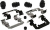 Gold 18K2010X Front Disc Brake Caliper Hardware Kit with Clips, Seals, Bushings, and Lubricant