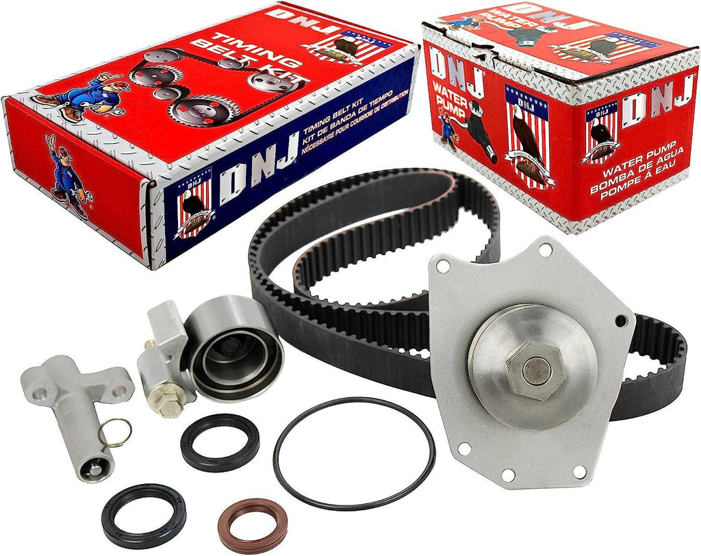 DNJ TBK1150AWP Timing Belt Kit with Water Pump for 2004-2004 / Chrysler/Pacifica / 3.5L / SOHC / V6 / 24V / 215Cid