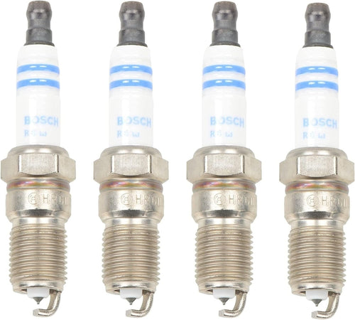 Premium OE Fine Wire Double Platinum Set of 4 Spark Plugs for Acura Ford Honda