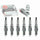 6 Pc NGK V-Power Spark Plugs Compatible with Chrysler Town & Country 3.3L 3.8L V6 1990-2000