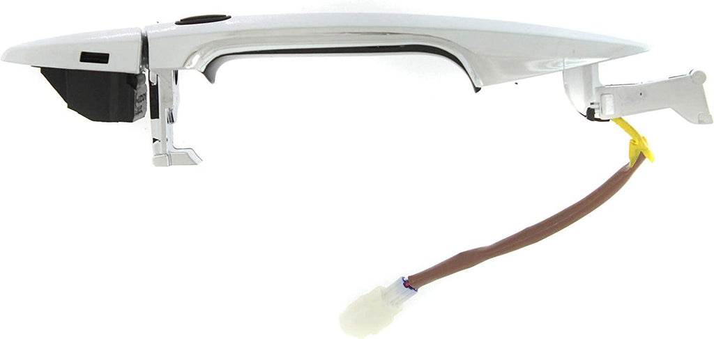Front Exterior Door Handle Compatible with Lexus IS250/IS350 2006-2015 / LS460 2007-2015 RH outside Chrome with Sensor Plastic