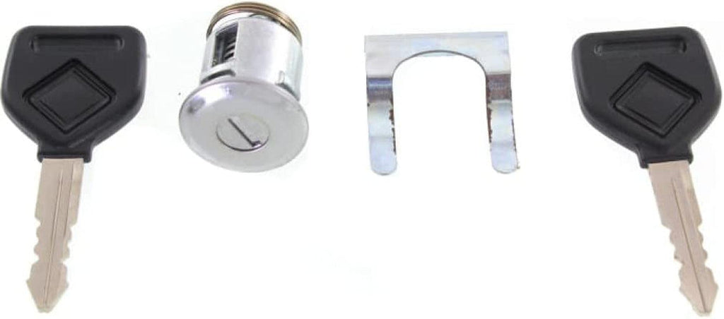 for International MXT Exterior Door Handle 2008 2009 Front Passenger Side Black Bezel W/Chrome Lever | W/Key Hole| Trim: Base