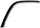 For Jeep Grand-Cherokee 2014-2021 Wheel Arch Molding Passenger Side Rear | Laredo Ltd Overland | Quarter Panel | Black | CAPA | CH1791103 | 1MP34RXFAI