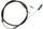 Professional 18P1939 Rear Parking Brake Cable Assembly