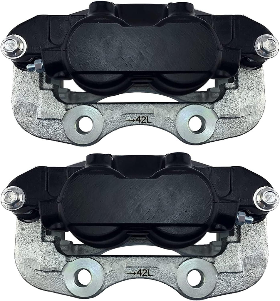 Gold 18FR2165KSD Rear Brake Caliper Set with Clips and Washers (Performance Friction Ready Coated)
