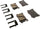 Gold 17D1799CHF1 Ceramic Front Disc Brake Pad Kit