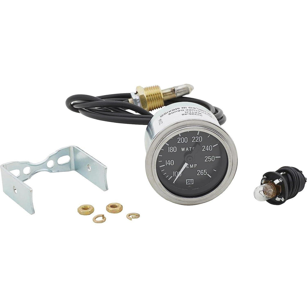 Deluxe 2-1/16 Mechanical Water Temp Gauge, 48 Inch
