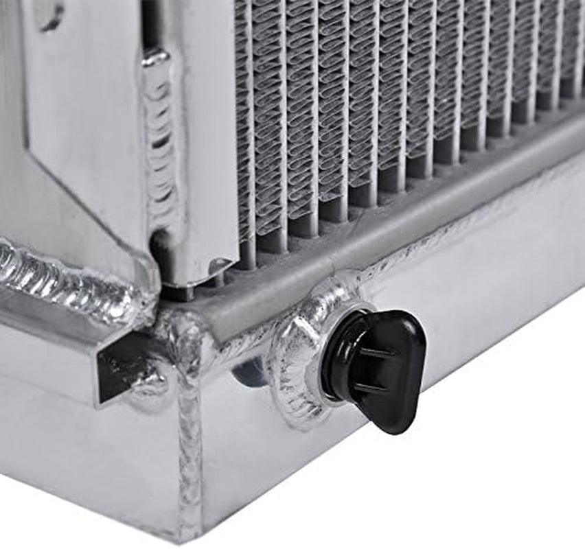 3 Core Manual Transmission Aluminum Cooling Radiator Compatible with Ford Mustang 1979-1993