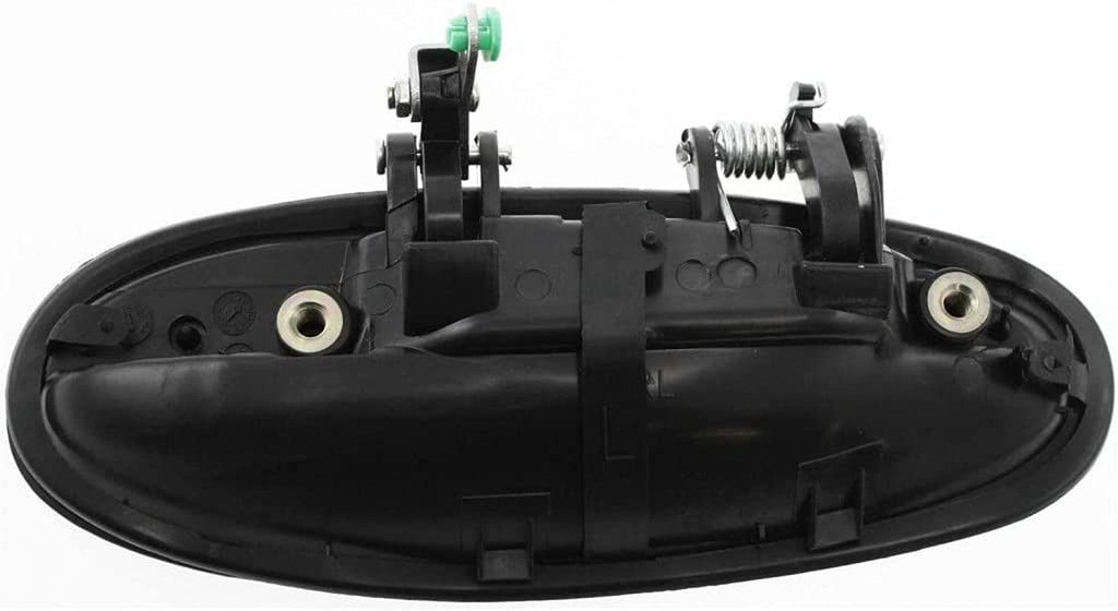 For Buick Lesabre Exterior Door Handle Rear Driver Side Smooth Black 2000-2005 | Trim:All Submodels