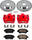 KC821 Z23 Evolution Sport Performance 1-Click Brake Kit with Caliper