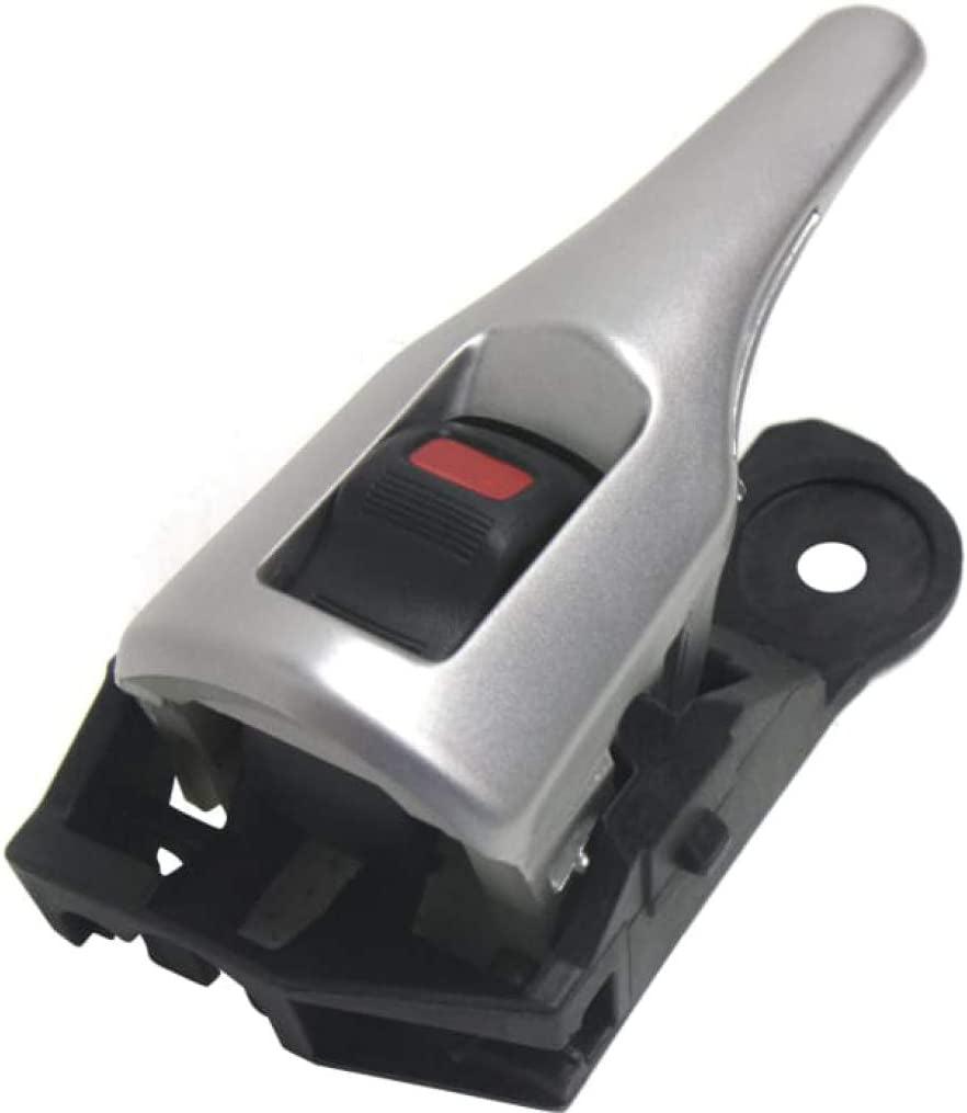 Door Handle for Toyota Corolla 2009-2015 Driver Side | Interior | Front or Rear | Silver Lever | with Door Lock Button | Trim:All Submodels | TO1352162 | 6920612230B0