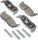 Silver 14D711CH Ceramic Rear Disc Brake Pad Set