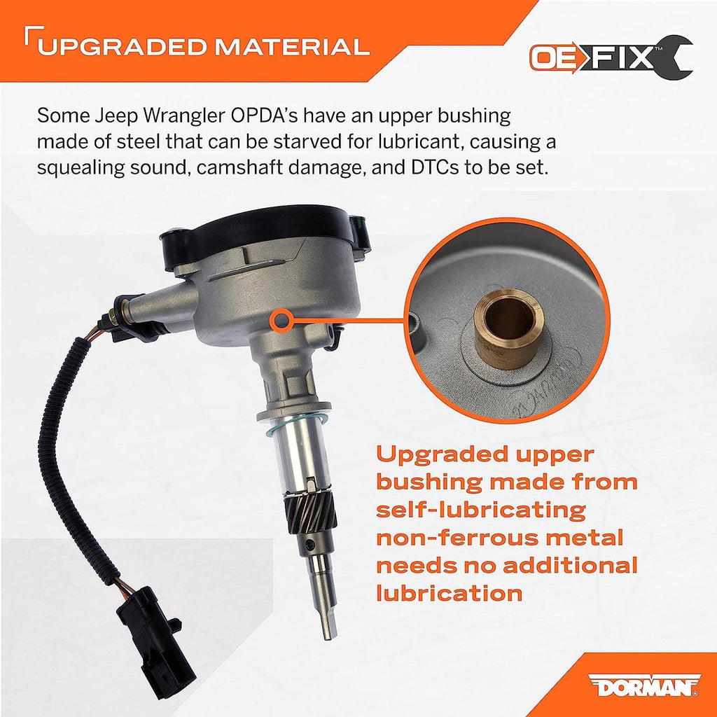 Dorman 689-201 Camshaft Synchronizer with Sensor Drives Oil Pump Compatible with Select Jeep Models (OE FIX)
