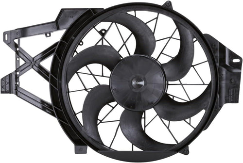 620460 Cooling Fan Assembly Compatible with 1999-2004 Ford Mustang , Black
